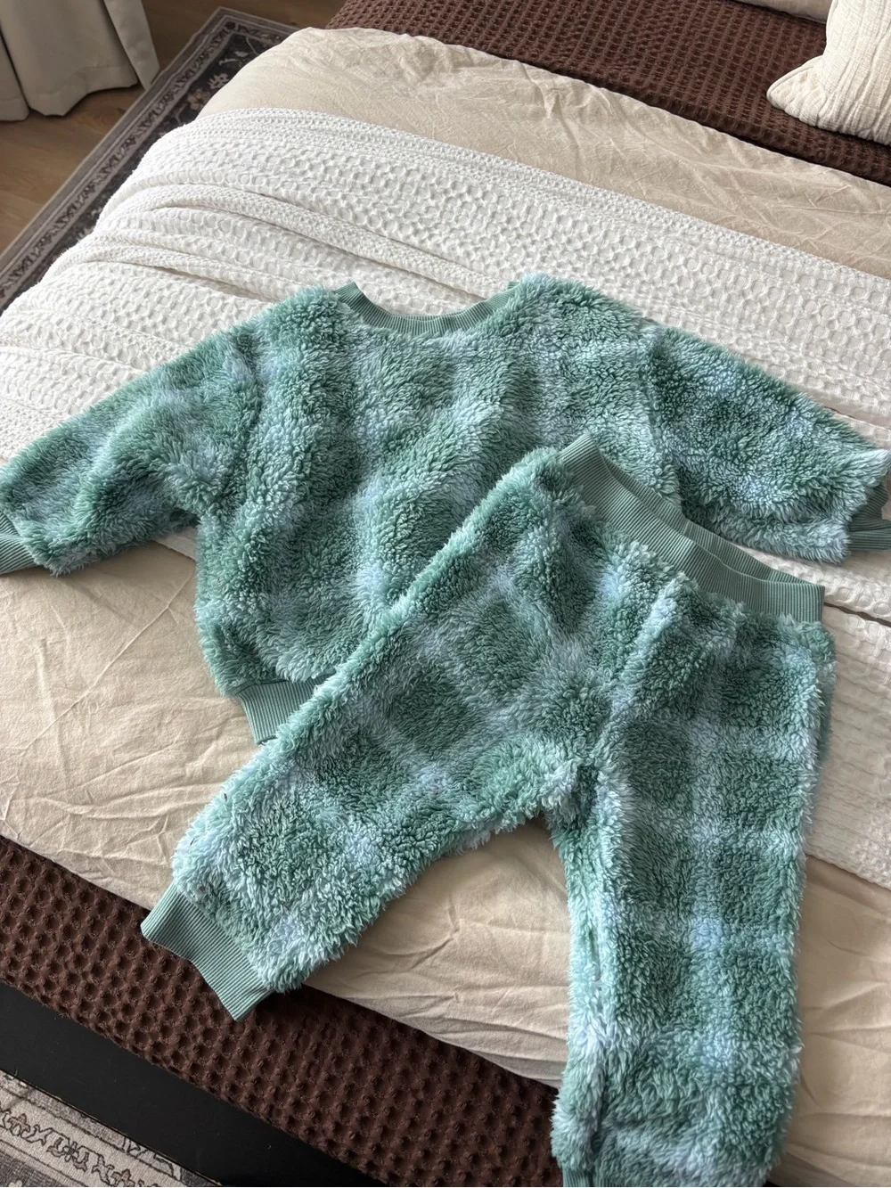 Cozy Kids Plush Set - Mint Green